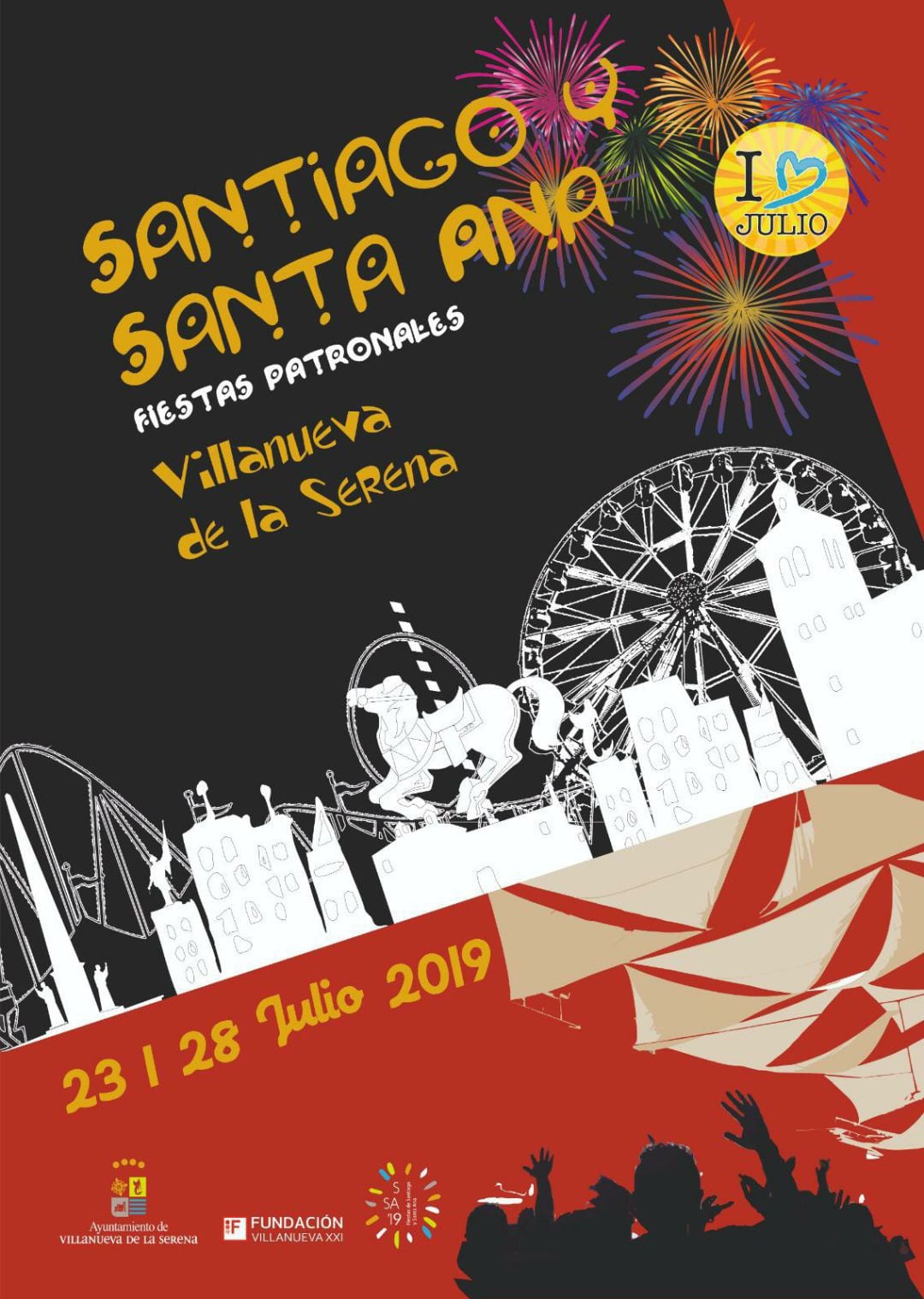 Fiestas patronales de Santiago y Santa Ana 2019 Villanueva de la Serena